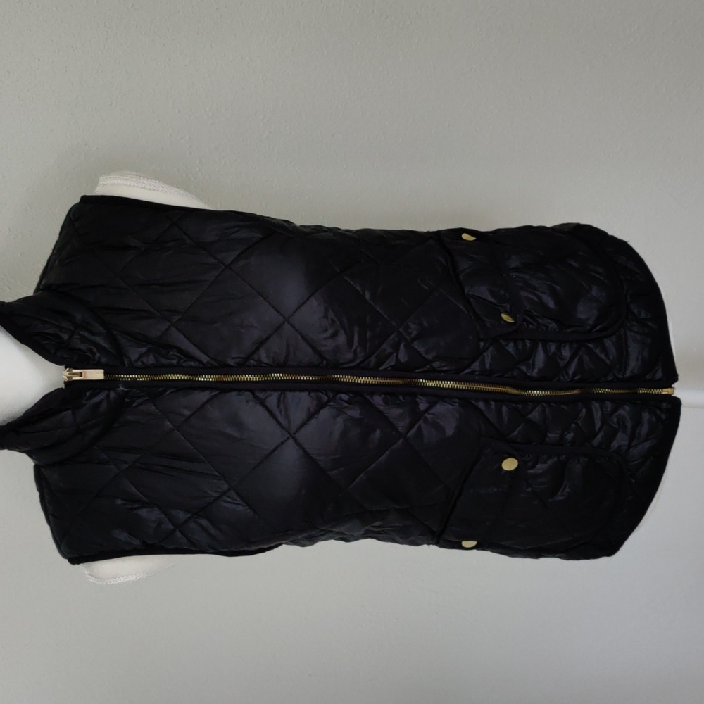 Black Puffer Vest